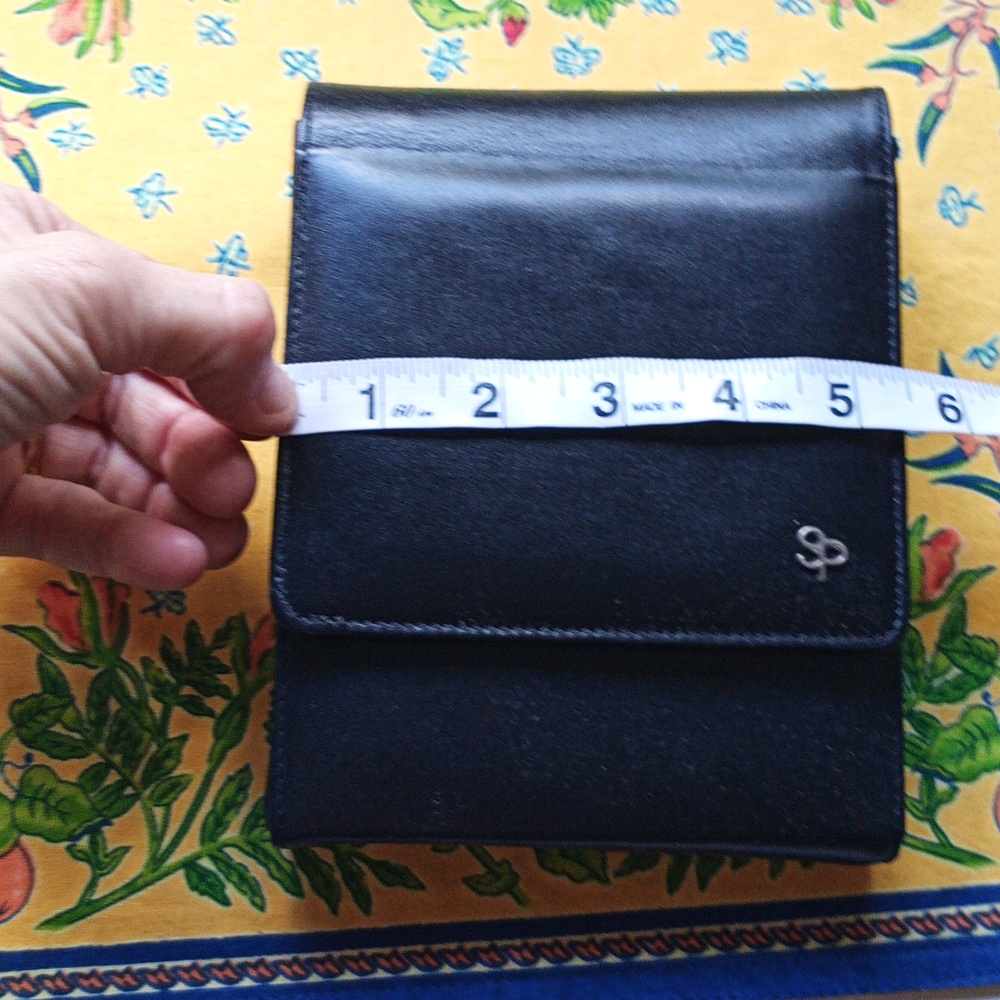 SP Sneaky Pete Black Leather Holster Holder With Clips & Magnetic Closure - Picture 4 of 7